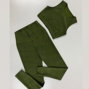 Sport set, sport bra, legging size M